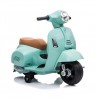 Mini Vespa Eléctrica 6v Batería Litio Verde