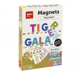 Juego Magnets Alfabeto Español/inglés Apli
