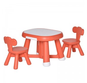 Set Mesa con Pizarra + 2 Sillas Infantiles