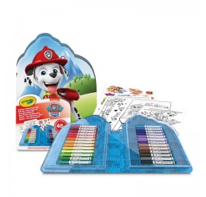 Maletín Colorear con Stickers Paw Patrol