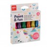 Paint Fun Pinceles con Pintura Purpurina Apli