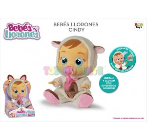 Bebé llorón Cindy (Ovejita)