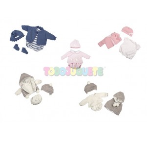 Ropa Reborn 40 cms surtidos Arias