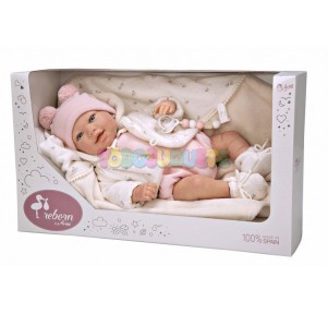 Reborn Elba Mantita 45cm