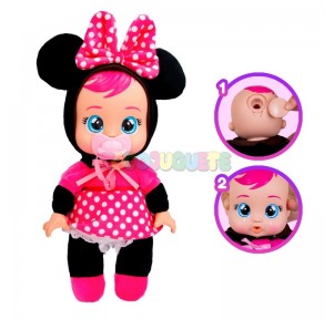 Bebé Llorón Muñeca Tiny Cuddles Minnie