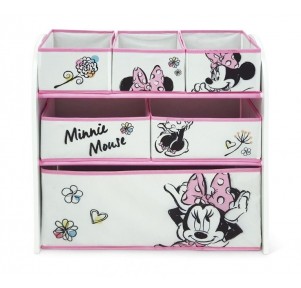 Organizador Madera 6 Cestos Minnie Classic
