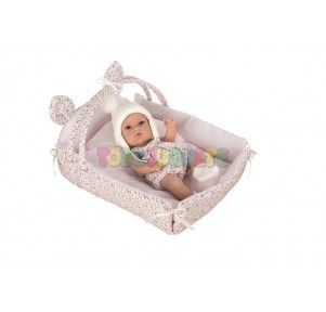 Muñeca Elegance Natal 33cm cunita**