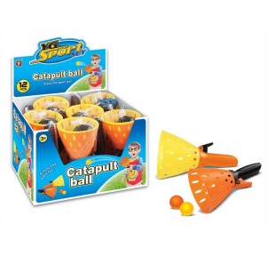 Juego Catapulta Lanza y Atrapa la Bola Cestas