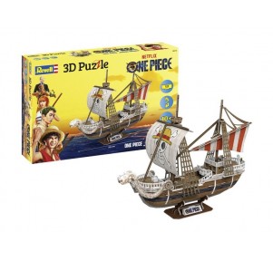 Puzzle 3D Barco One Piece Going Merry Revell