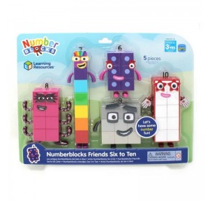 Numberblocks Amigos del 6 al 10