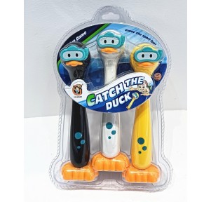 Set 3 Patos Subacuáticos Forma Palo