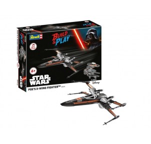 Bluid Play Star Wars Poe´s X-Wing Figther 1:78