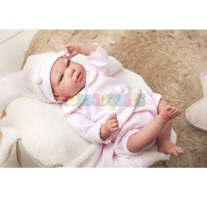 Reborn Raquel 40cms Manta Peluche