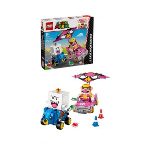Lego Super Mario Kart Wario y Rey Boo