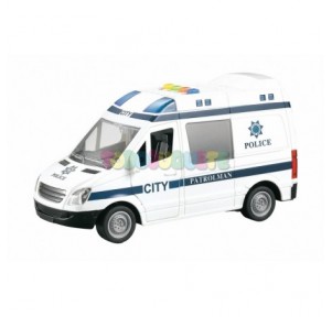 Furgón Policia Luz y...