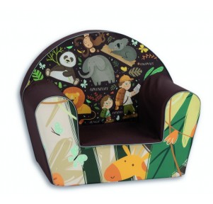 Sillón Infantil Marrón Selva
