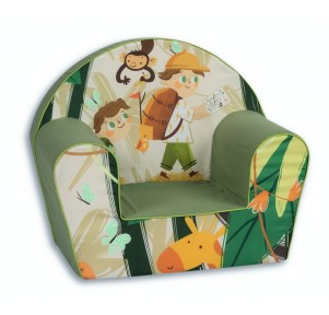 Sillón Infantil Verde Explorador Safari