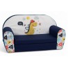 Sofá Cama Infantil Multicolor Dino Hello