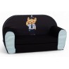 Sofá Cama Infantil Azul Oso Policia