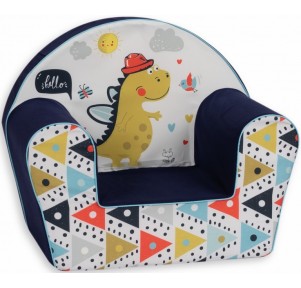 Sillón Infantil Multicolor Dino Hello