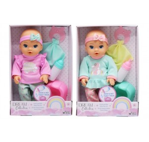 Muñeco Bebé 30 cm con Orinal y Biberón 2 surtidos