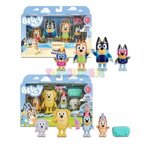Bluey Pack 4 Figuras Surtido v2.5
