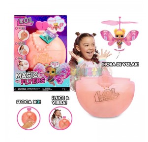 Lol Surprise Magic Wishies Muñeca Alas Doradas