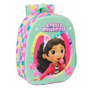 Mochila 3D Casa de Muñecas Gabby