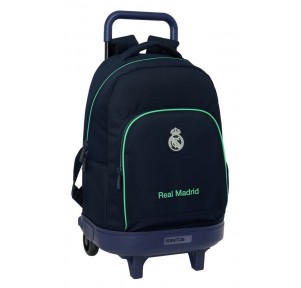 Mochila Ruedas Compact Extraible Real Madrid 25/26