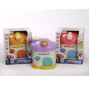 Casita Hucha Caja Fuerte Piggy Bank Mushroom 3Sdos