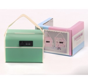 Hucha Contraseña Caja Fuerte Verde Password Box