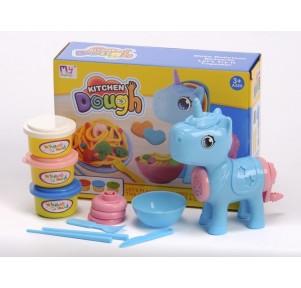 Set Plastilina Maquina Spaguetti Unicornio Kitchen