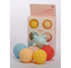 Set 6 Pelotas Soft con Texturas Massage Ball