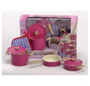 Set Menaje Cocina Rosa...