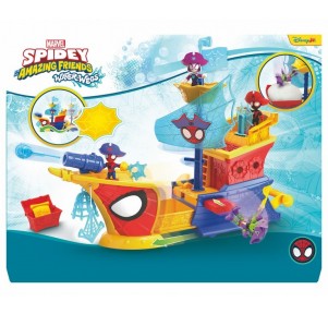 Spidey Waterwebs Barco Pirata