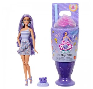 Barbie Pop Reveal Sorpresa Vaso Morado