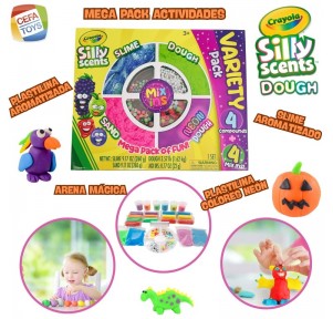 Mega Pack Multiactividades Crayola Silly Scent