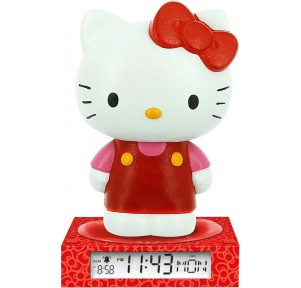 Lámpara 3D Despertador Hello Kitty Friends