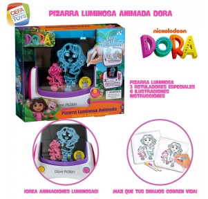 Pizarra Luminosa Animada Dora