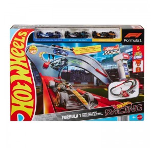 Hot Wheels Racing F1 + 3 Coches