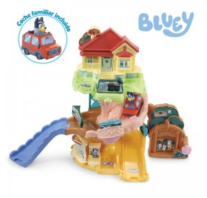 Bluey Tut Tut Bólidos Casa Familiar + Coche