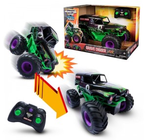 Monster Jam Smash and Bash Grave Digger R/C