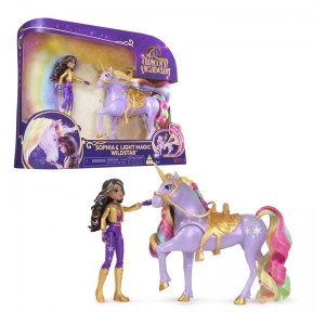 Unicorn Academy Muñeca Sophia +  Wildstar Luces
