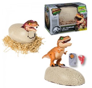 Primal Hatch Dino T-Rex Interactiva Jurassic World