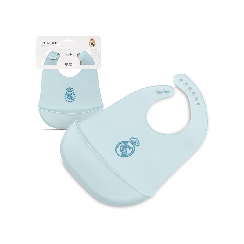 Babero silicona Real Madrid Interbaby Babero silicona Real Madrid Interbaby