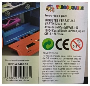 Camión Dino con Almacenaje 2 Coches+Señales 1:64