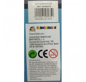 72 piezas Magnéticas con Canicas DIY Rainbow Set