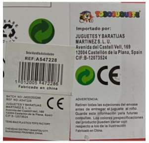 Pelota Blandita Texturas y Sonidos Soothing Ball