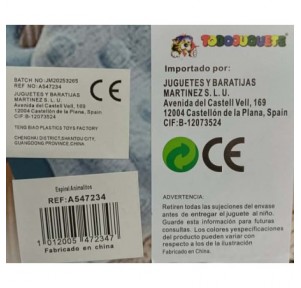 Espiral Animalitos Baby Plush Toys