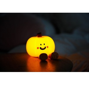 Luz noche silicona led calabaza Innogio